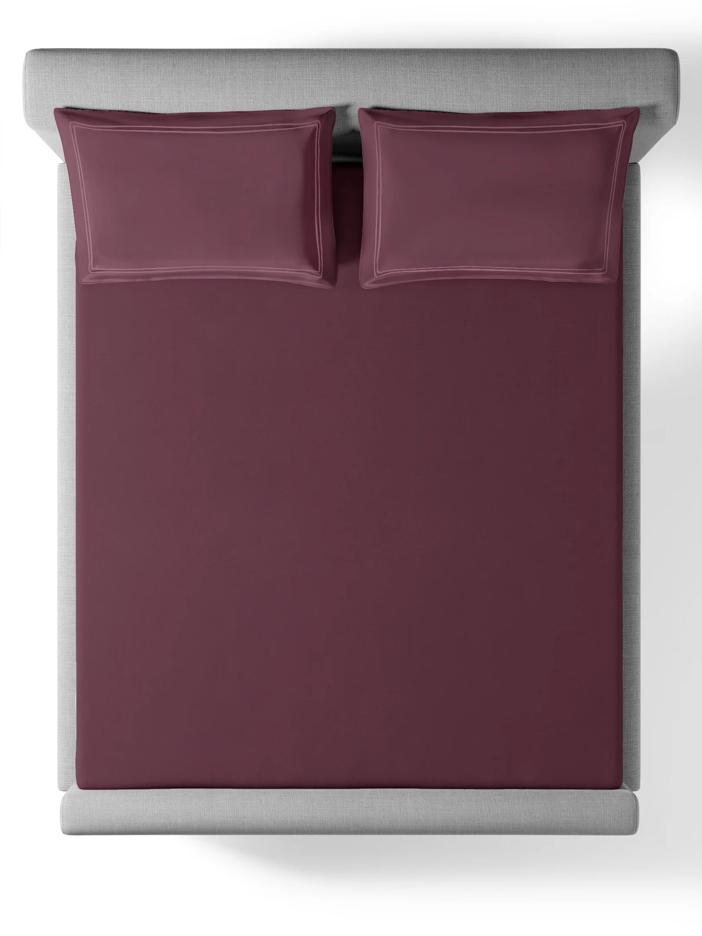 Plain Bedding Set Collection P007 Wine By (Sansaar A D'decor Brand)