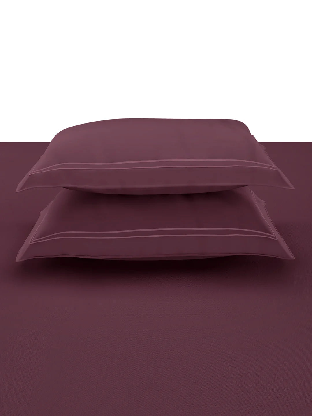Plain Bedding Set Collection P007 Wine By (Sansaar A D'decor Brand)