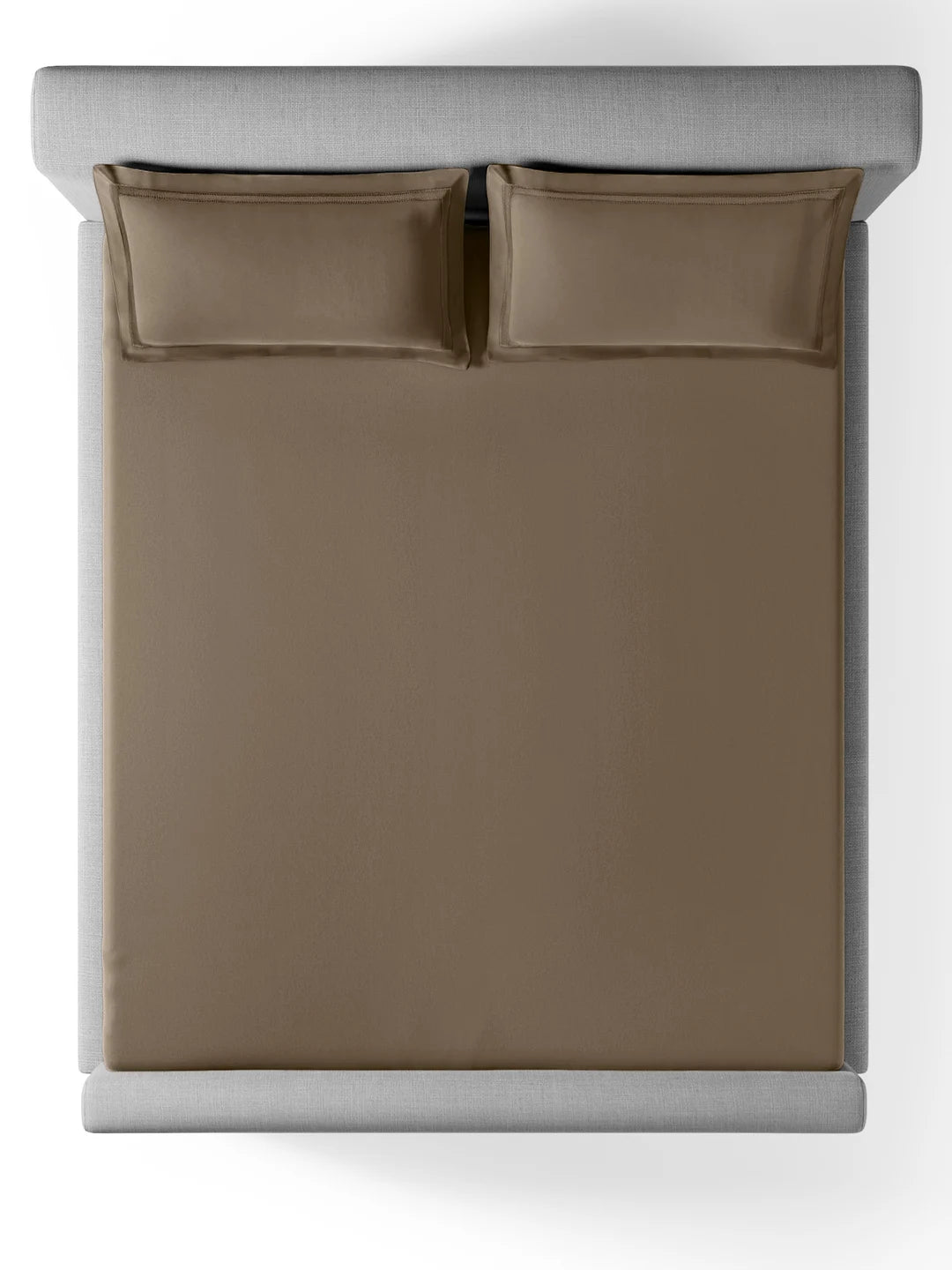Plain Bedsheet P009 CAPPUCCINO By (Sansaar A D'decor Brand)