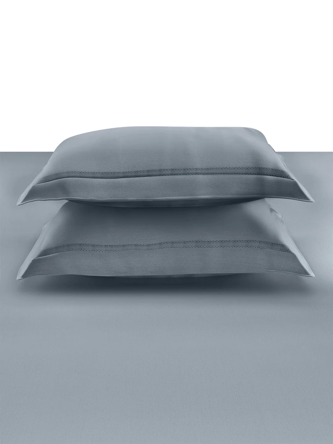 Plain Bedsheet P009 Faded Denim By (Sansaar A D'decor Brand)