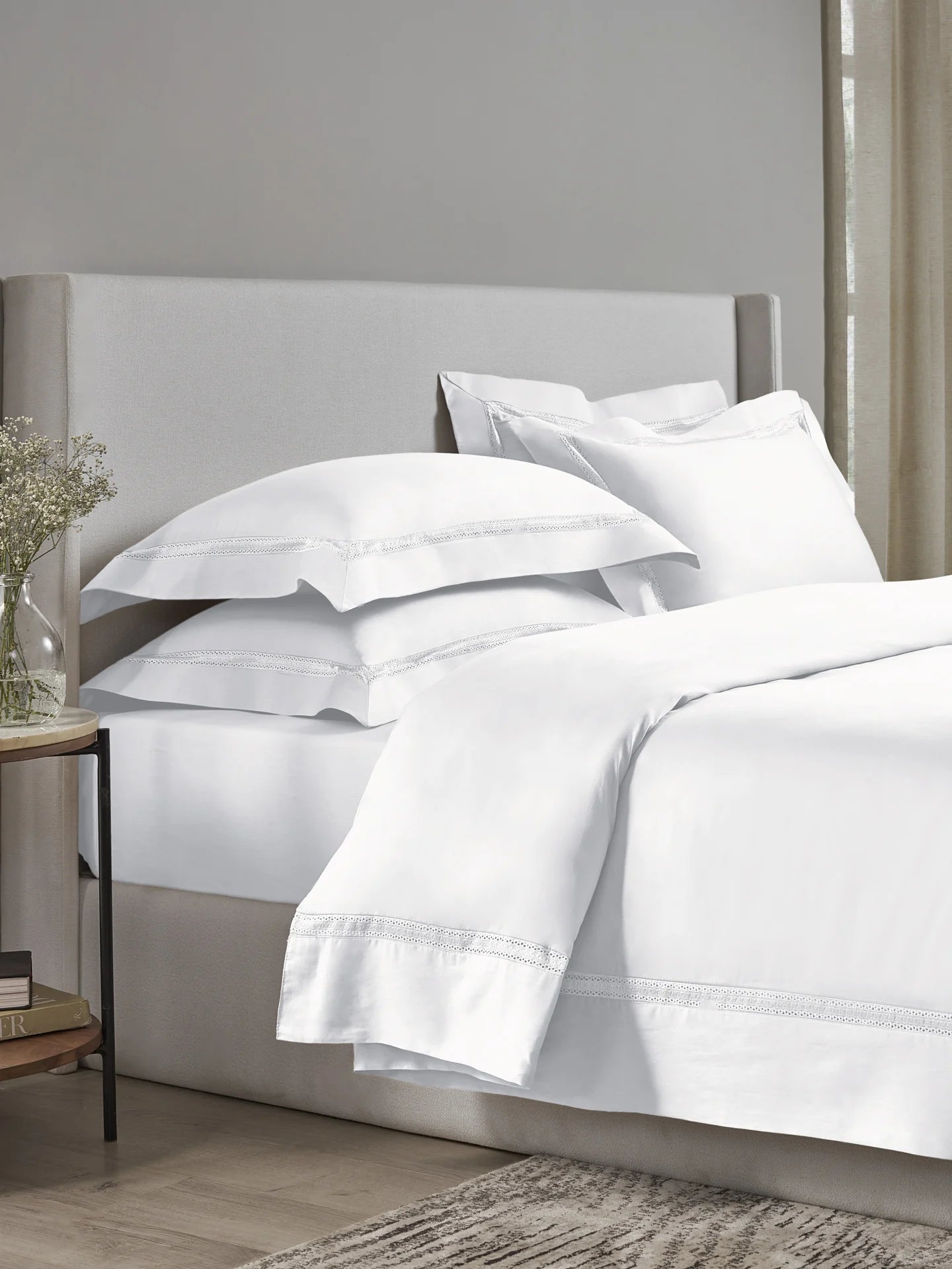 Plain Bedsheet P009 White By (Sansaar A D'decor Brand)