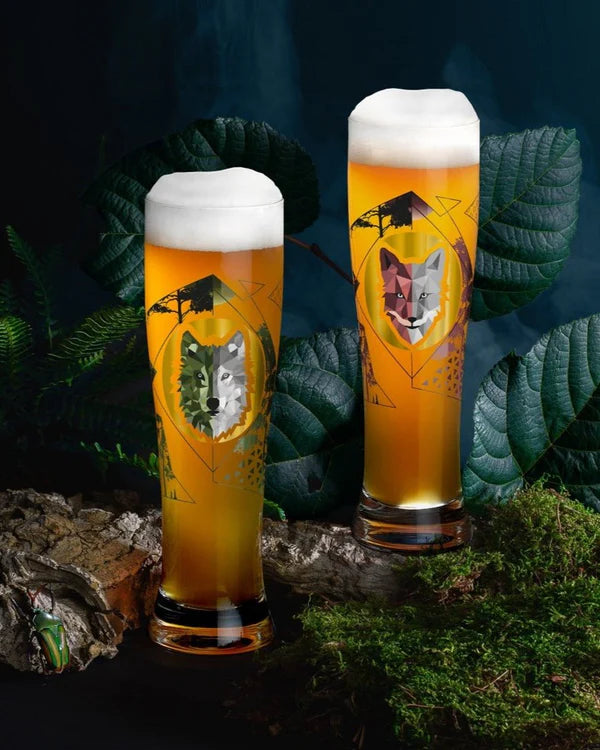 Brauchzeit Wheat Beer Glass #2 Set of 2
