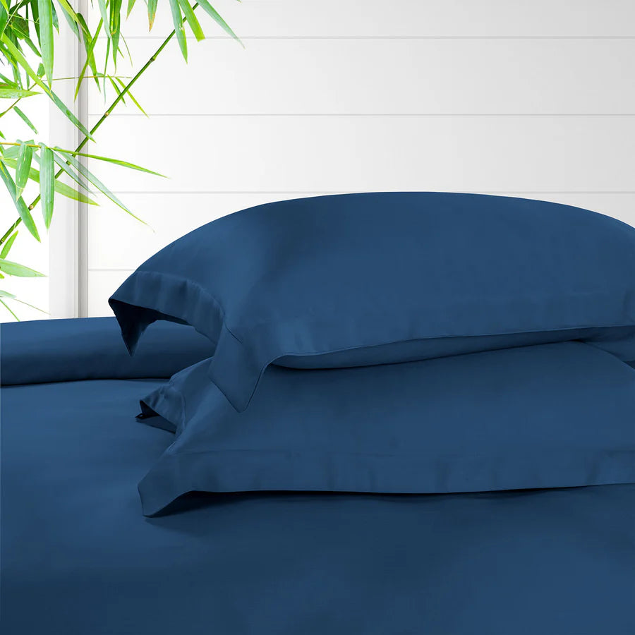 Spread Home BAMBOO PERFORMANCE BEDSHEET Ink Blue - grahsajja