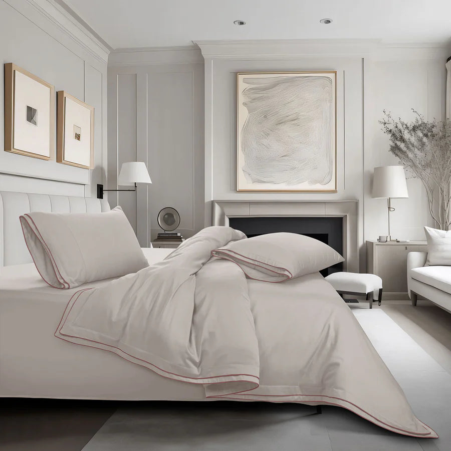 Premium 500 TC 100% Cotton Dolce Vita Bedding Smoke