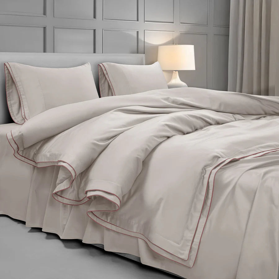 Premium 500 TC 100% Cotton Dolce Vita Bedding Smoke