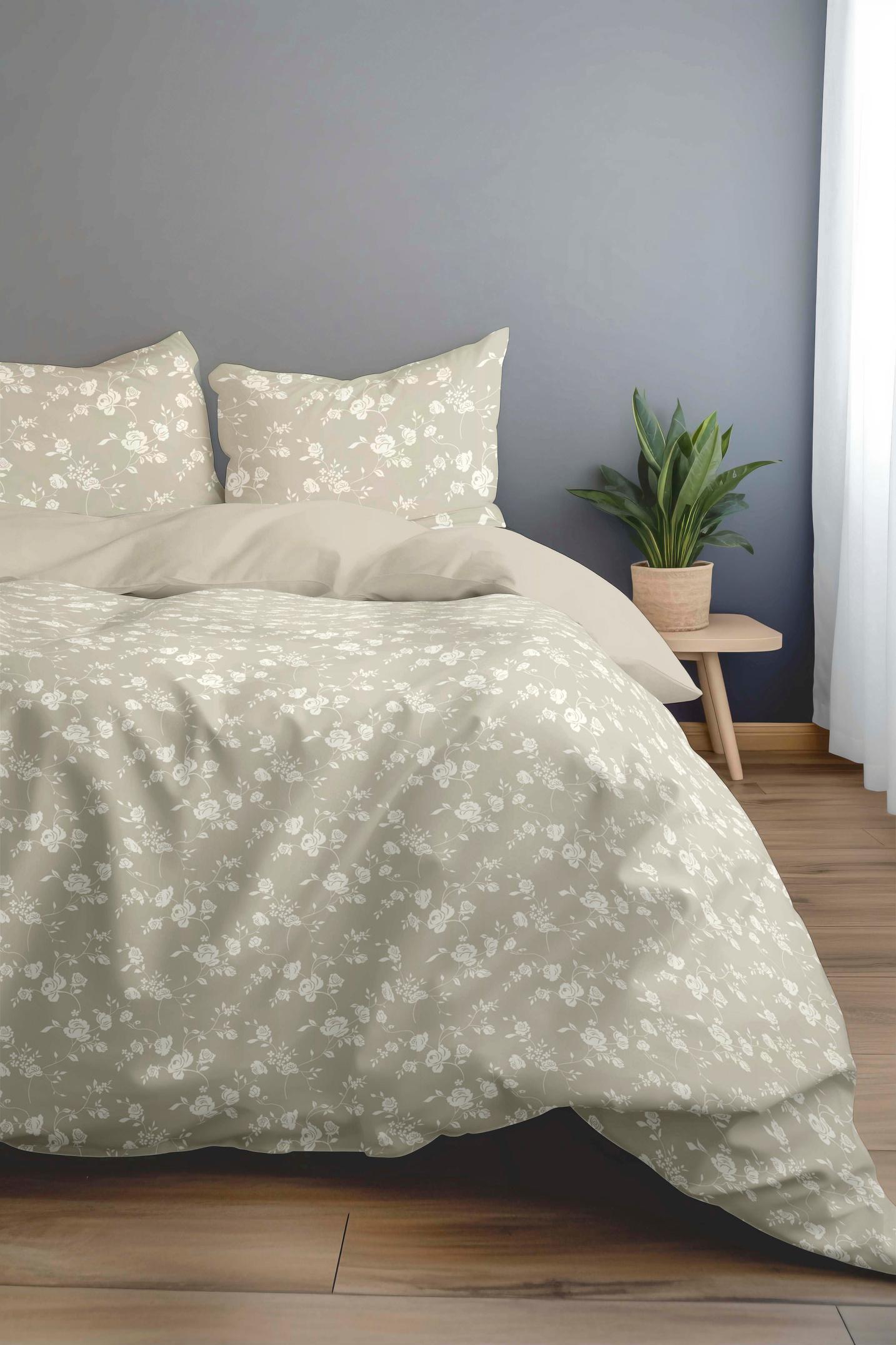 Florida New Sreak King SIze Bedsheet Printed with 2Pc Pillow Cover
