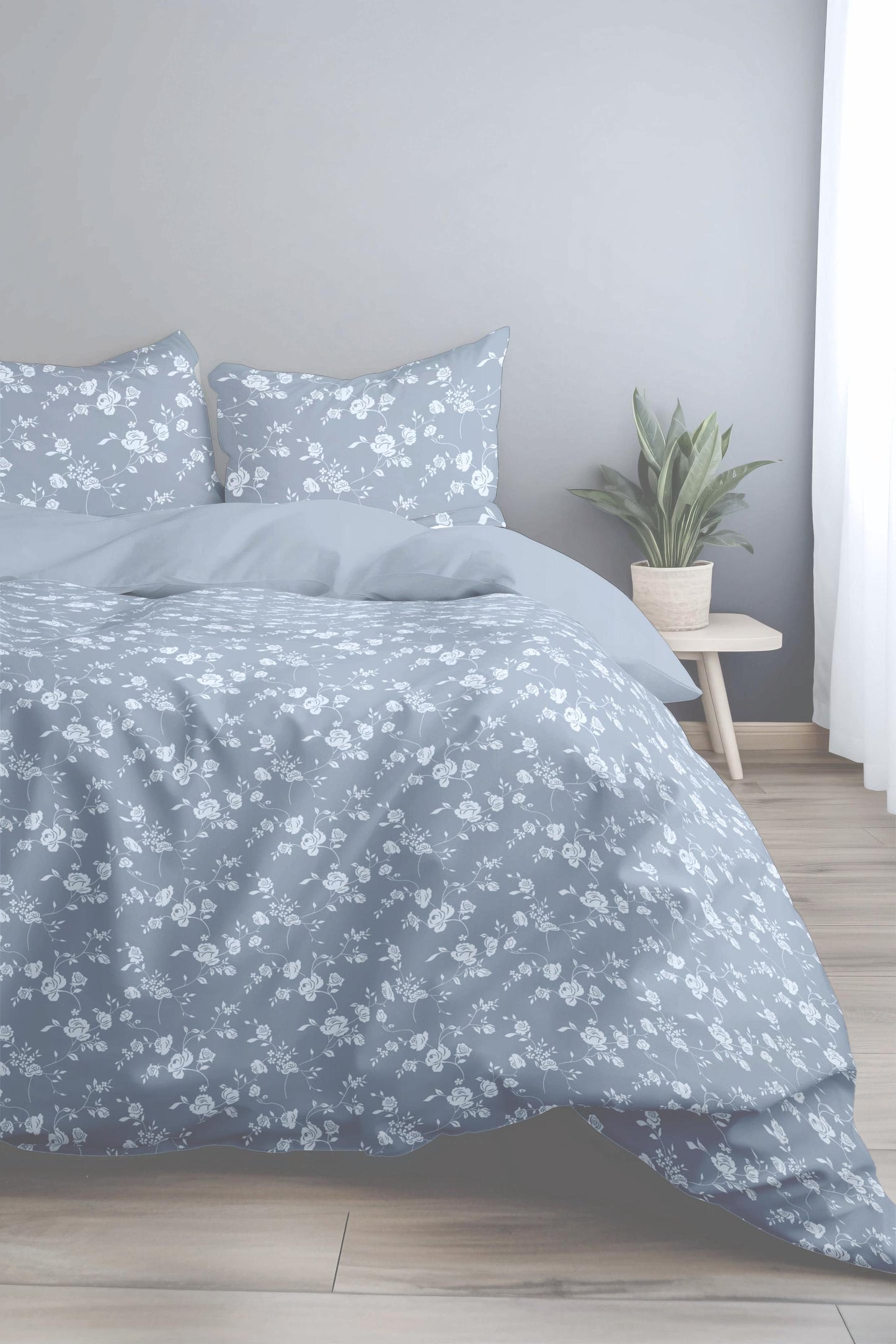 Florida New Sreak King SIze Bedsheet Printed with 2Pc Pillow Cover