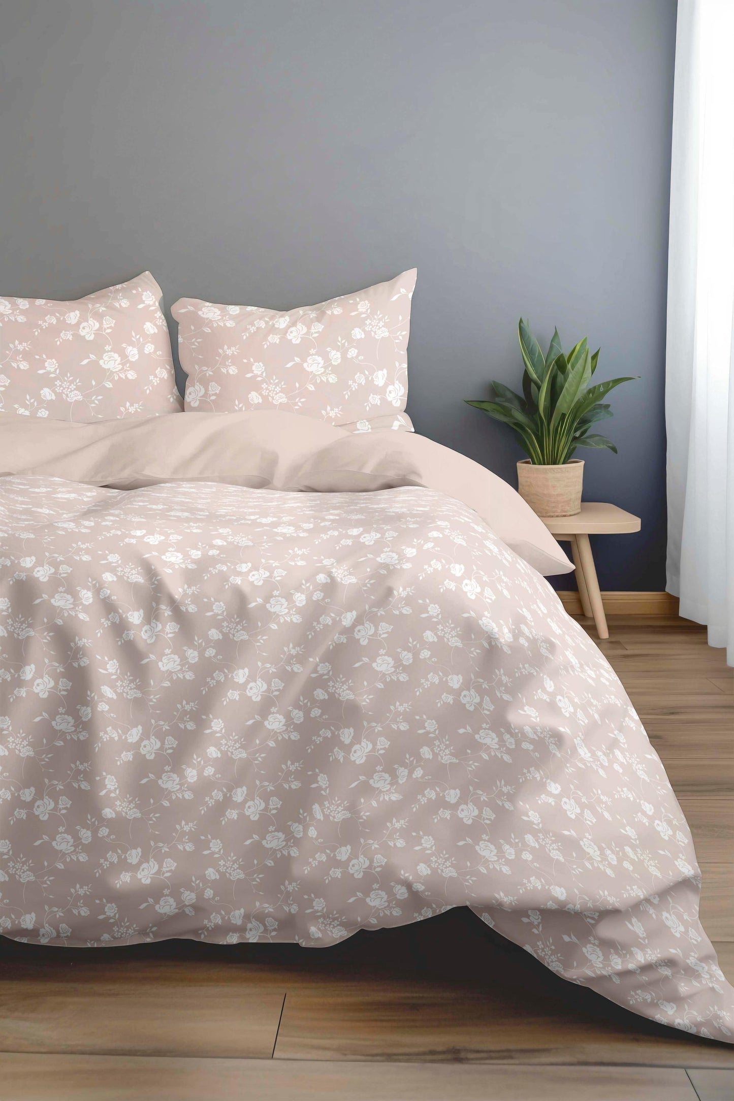 Florida New Sreak King SIze Bedsheet Printed with 2Pc Pillow Cover