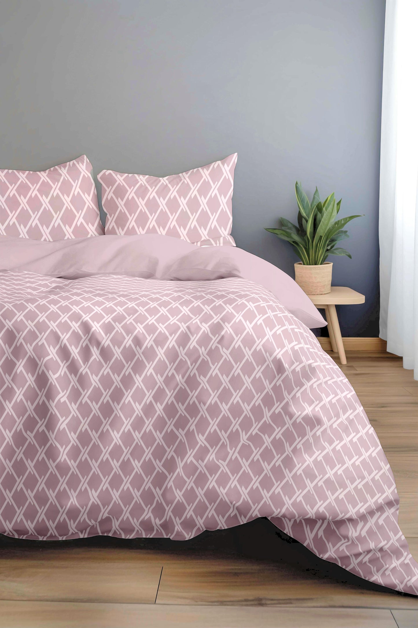 Florida New Sreak King SIze Bedsheet Printed with 2Pc Pillow Cover