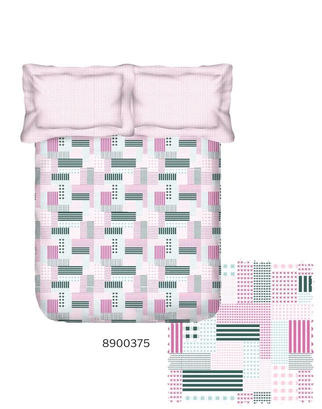 Portico New York Morning Glory Double King Fitted Bedsheet SS2025