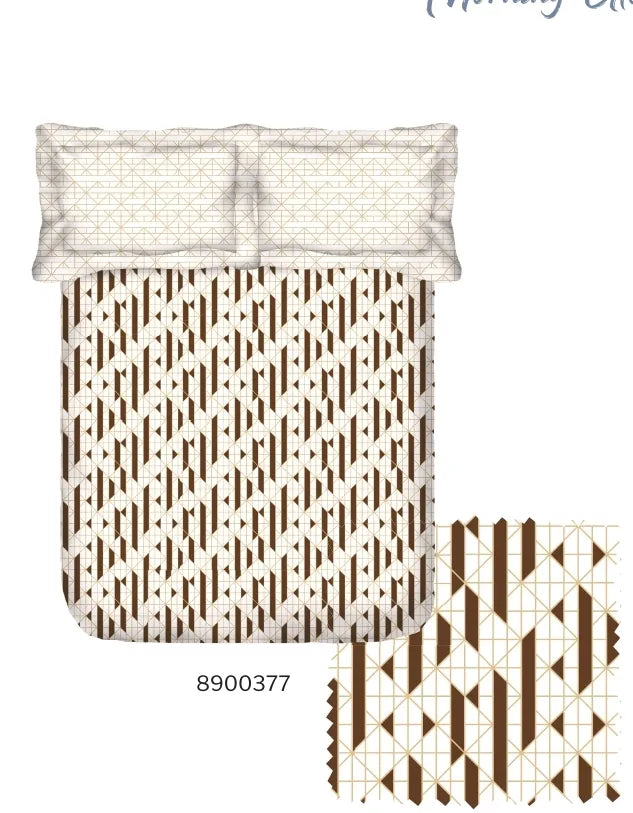 Portico New York Morning Glory Double King Fitted Bedsheet SS2025