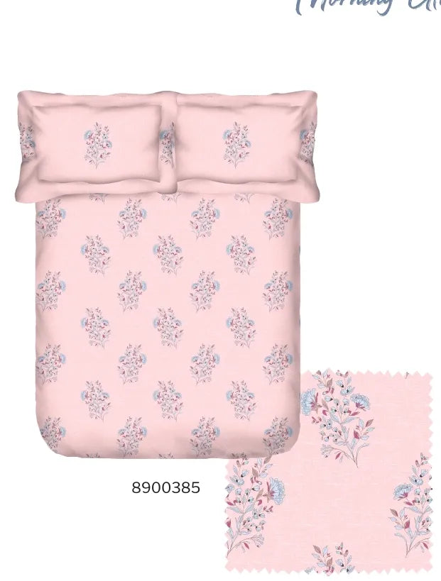 Portico New York Morning Glory Double King Fitted Bedsheet SS2025