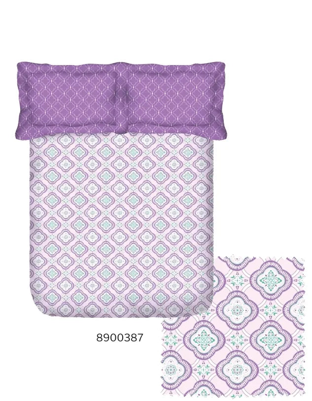 Portico New York Morning Glory Double King Fitted Bedsheet SS2025