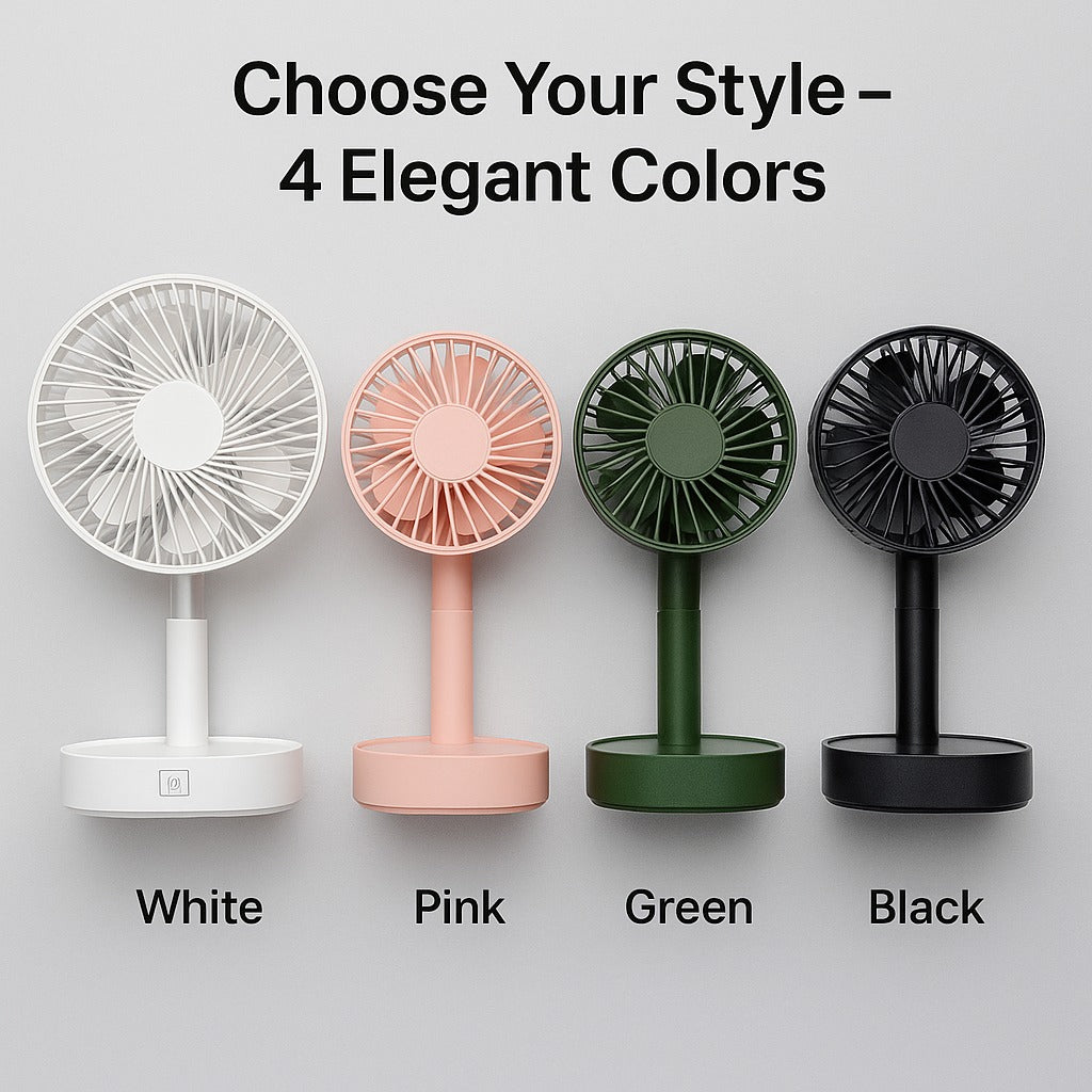 All Day Wireless™ Rechargeable Folding Fan