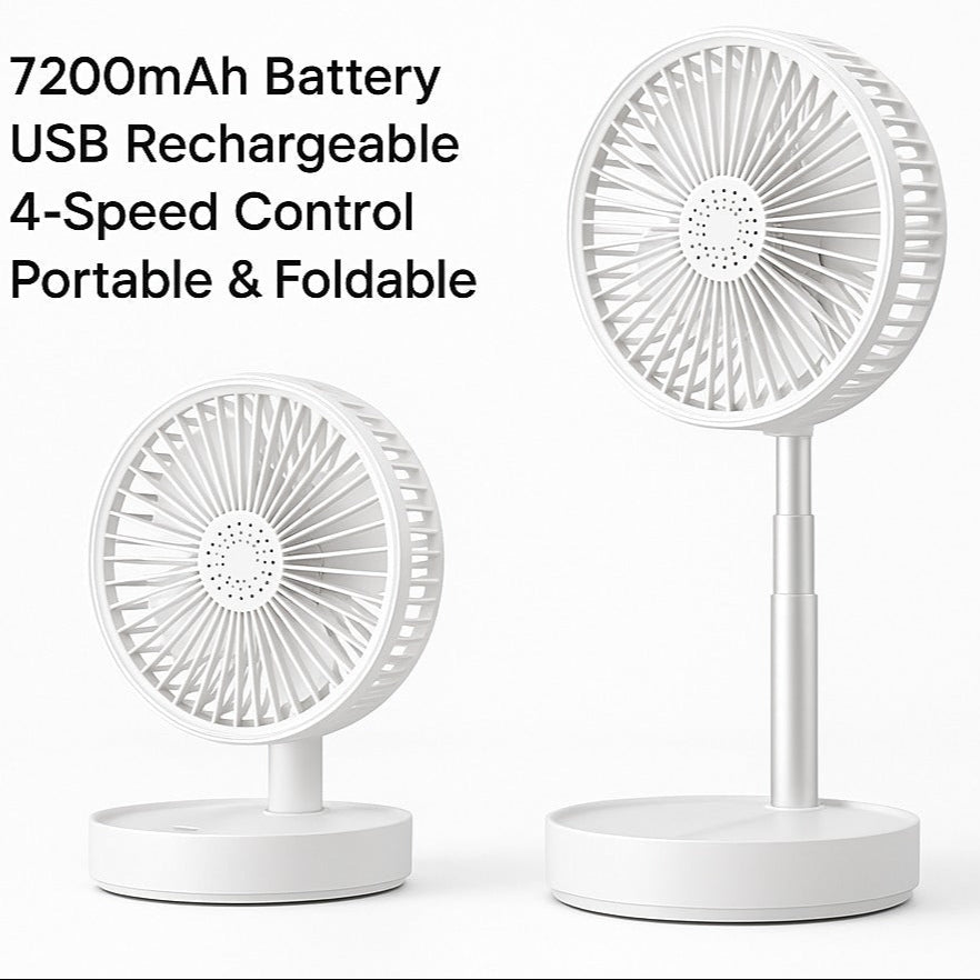 All Day Wireless™ Rechargeable Folding Fan