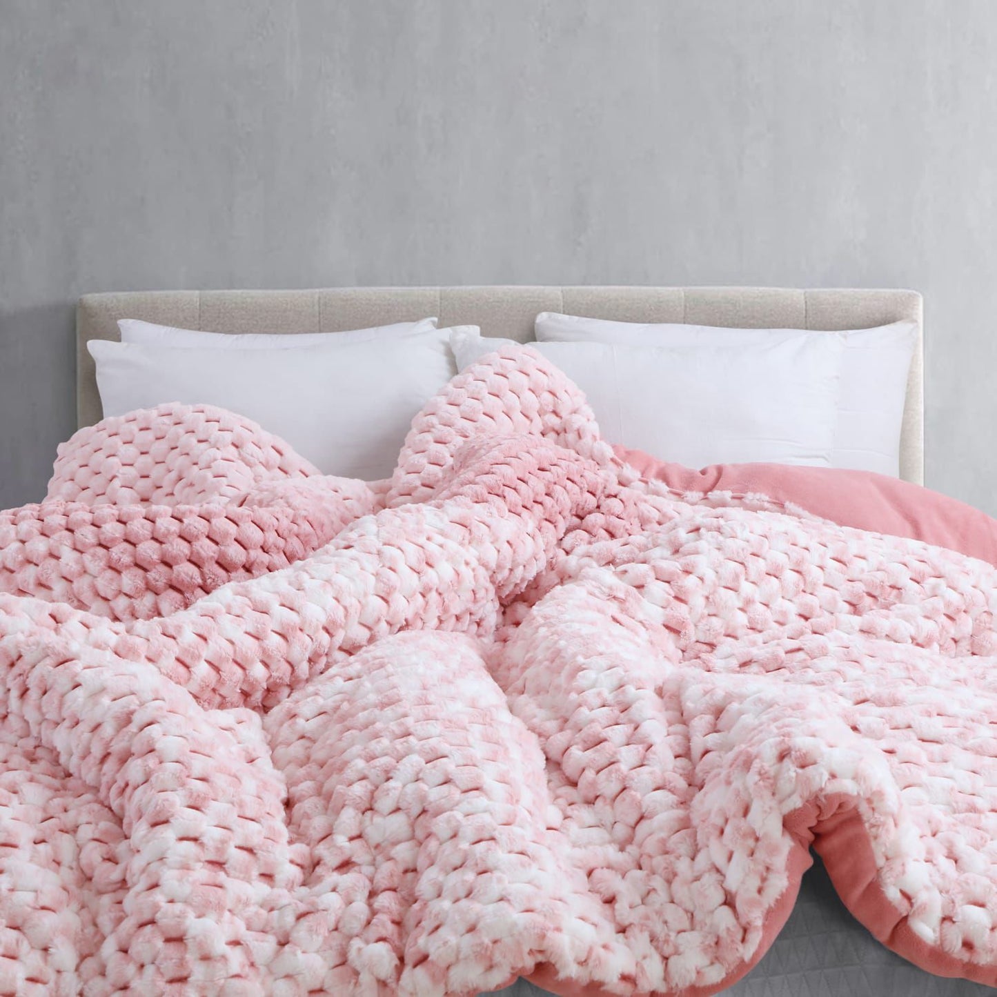 Moonlight WInter Fauxfur double bed Blanket - grahsajja