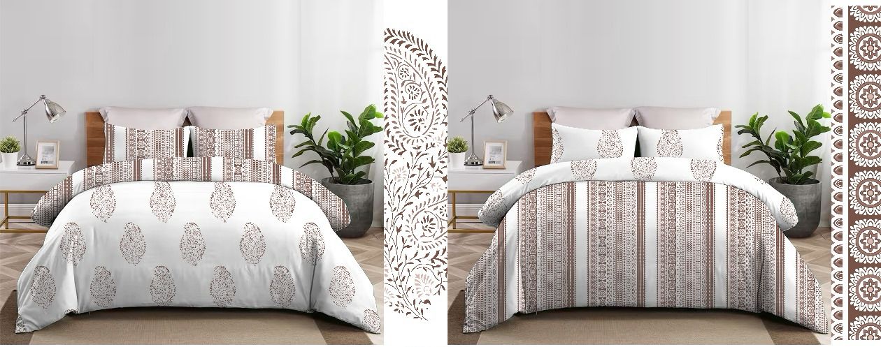 Winter Quilt/Comforter Reversible 350GSM Printed - grahsajja