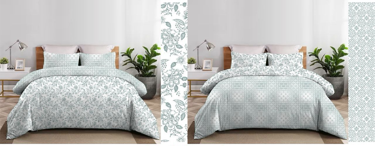 Winter Quilt/Comforter Reversible 350GSM Printed - grahsajja