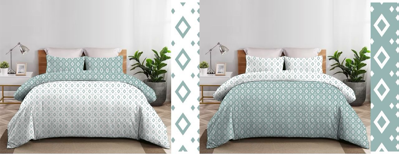 Winter Quilt/Comforter Reversible 350GSM Printed - grahsajja