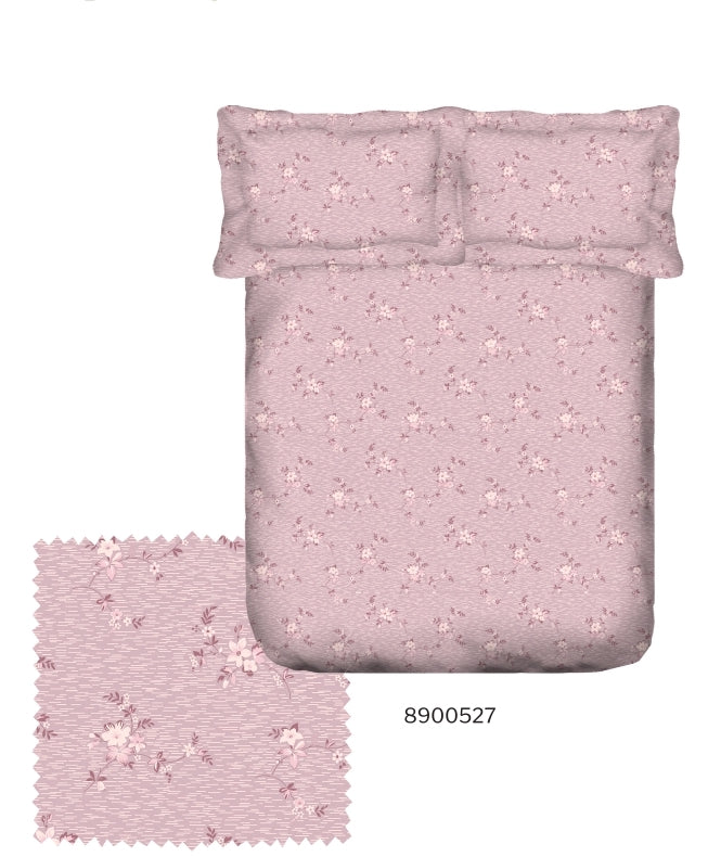 Portico New York Whispering Tales Multicolour Cotton Super King Bedsheet Set - 274x274cm - 3Pcs