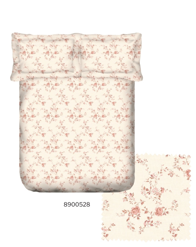 Portico New York Whispering Tales Multicolour Cotton Super King Bedsheet Set - 274x274cm - 3Pcs