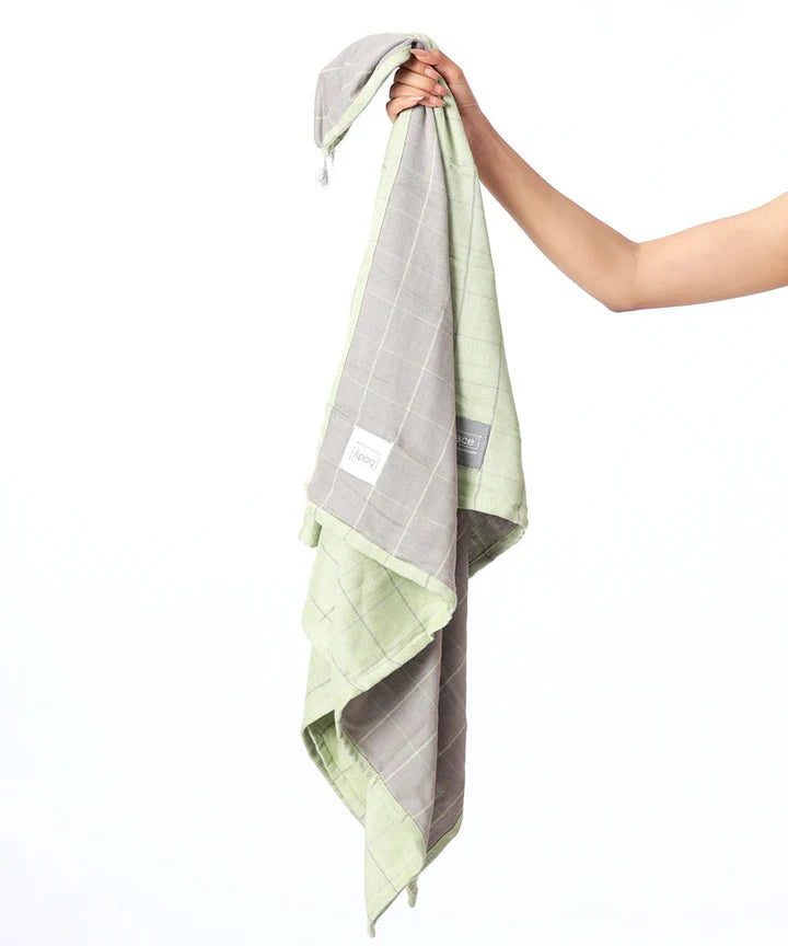 Banana Double Cloth Bath Towels - grahsajja