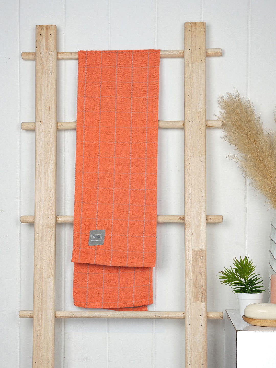 Banana Double Cloth Bath Towels Orange - grahsajja