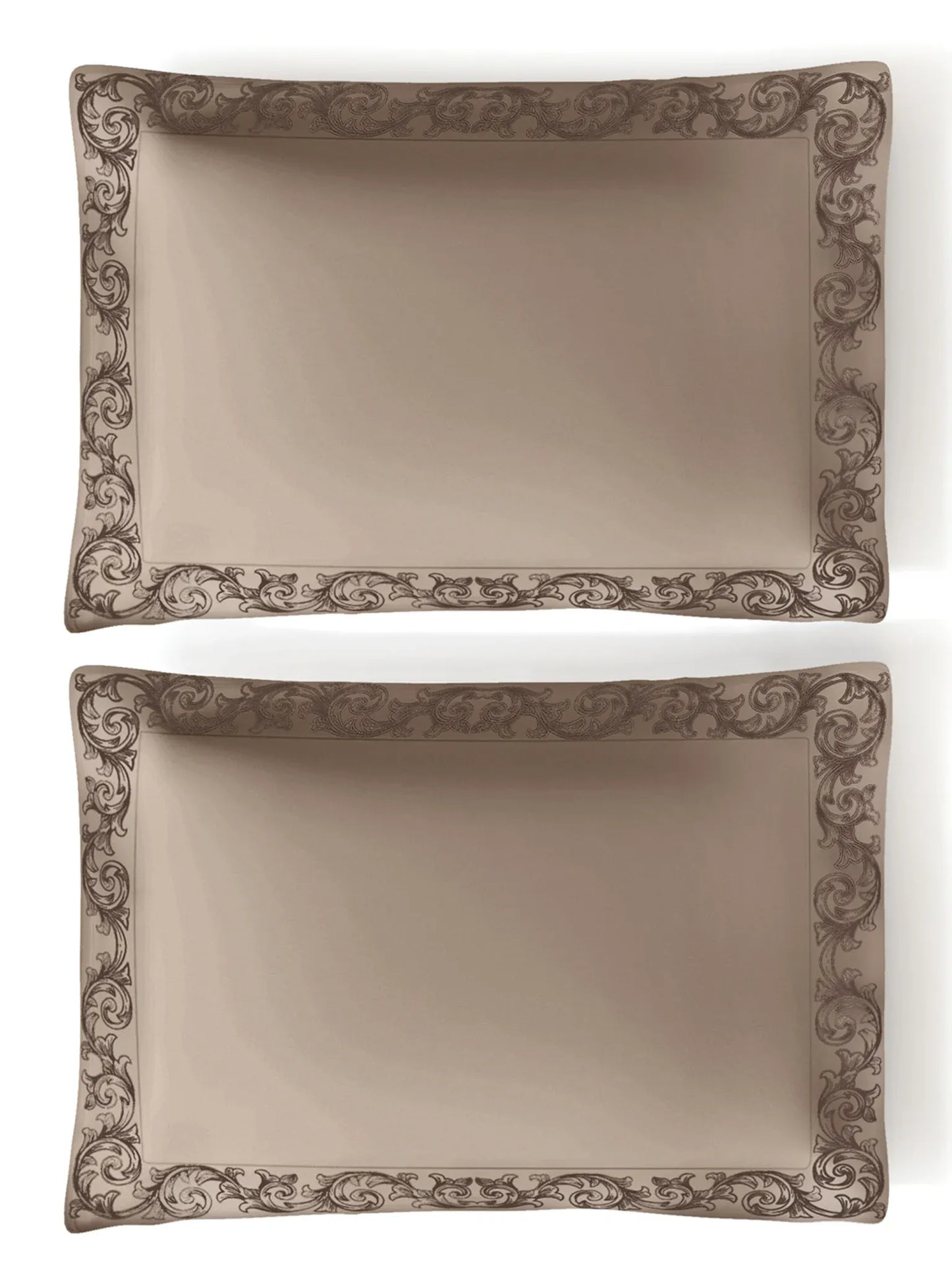 FILIGREE-SAVANNAH TAN KING BED SHEET SET| 1 KING BEDSHEET , 2Pcs PILLOW COVERS