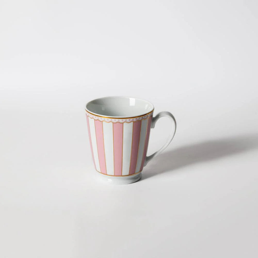 Noritake Carnivale Coffee Mug- pink