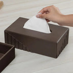 Fluted Tissue Box Rectangle - grahsajja