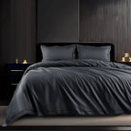 Spread Home 1200 TC Egyptian Cotton Bedding Collection Dark Grey SPREAD HOME PROD PVT LTD.
