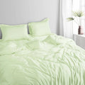 Spread Home BAMBOO PERFORMANCE BEDSHEET Lilly Green - grahsajja