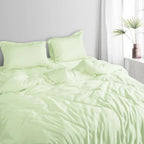 Spread Home BAMBOO PERFORMANCE BEDSHEET Lilly Green - grahsajja