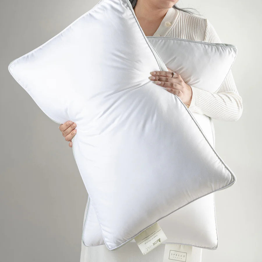 Spread Spain Aloevera Gel Coated Anti Allergic Pillow - grahsajja