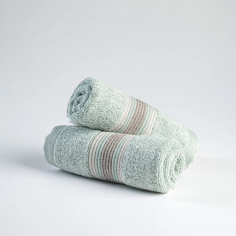 Spread Spain Bamboo-Cotton Towel 2pc Face Towel - grahsajja