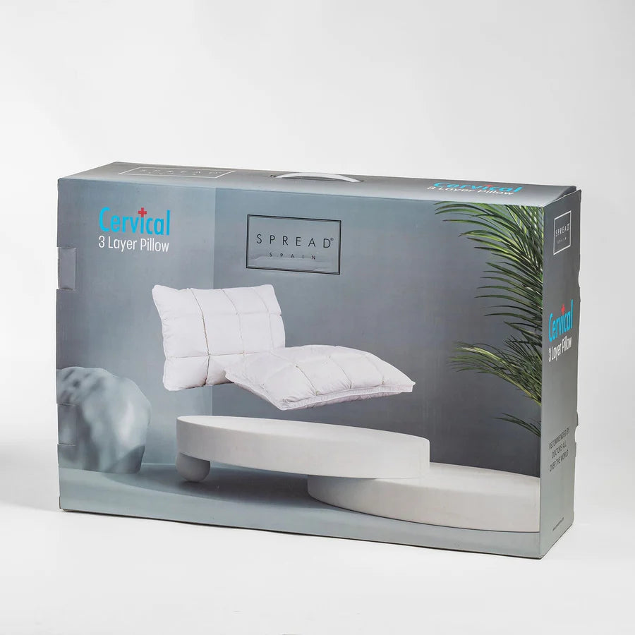 Spread Spain Cervical 3 Layer Hypoallergic Pillow Regular price - grahsajja