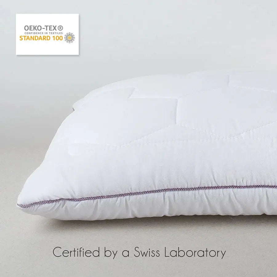Spread Spain Lavender With Suede Fabric And Micro Fibre Inside Pillow | Pillow for The Best Sleep - grahsajja
