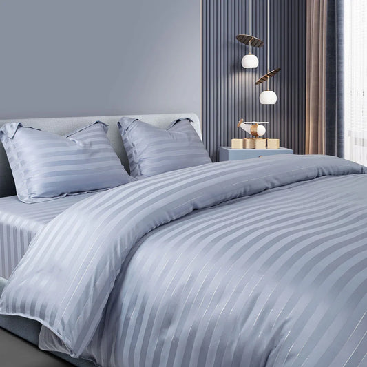 Spread Home TWILIGHT DUSTY BLUE "MADE FROM BAMBOO" BEDSHEET - grahsajja