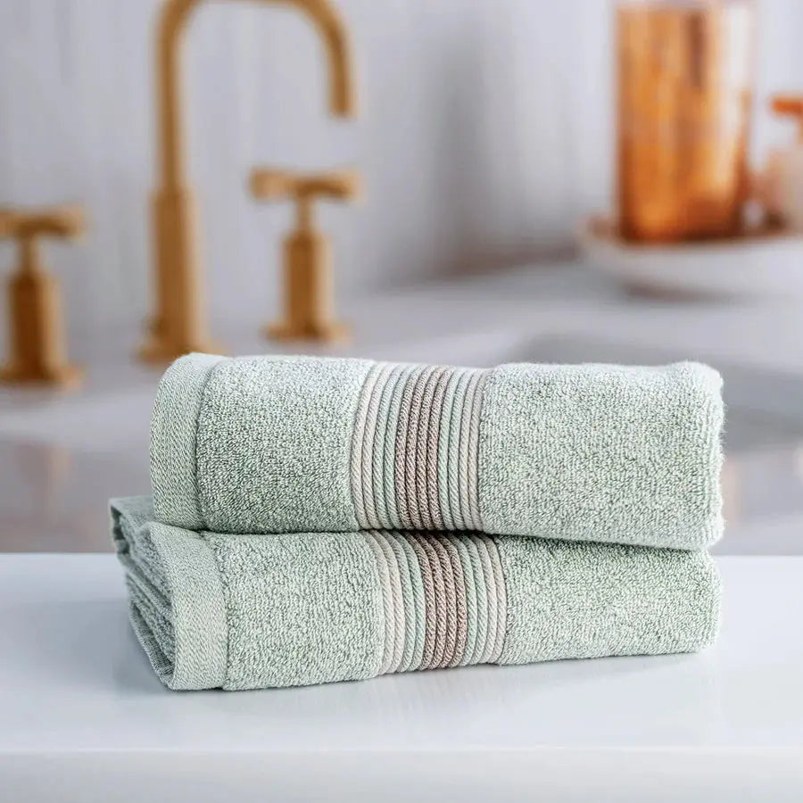 Spread Spain Bamboo-Cotton Towel 2pc Hand Towel 40×60CM - grahsajja