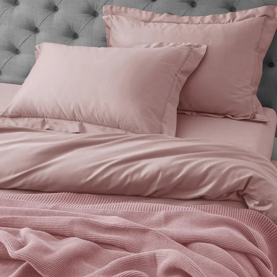 Spread Spain 900 TC Supima Cotton, Seasonless Luxury Bedding Dusty Rose - grahsajja