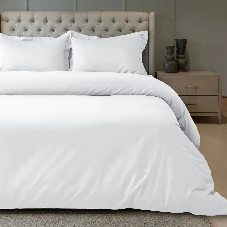 Spread Spain 900 TC Supima Cotton, Seasonless Luxury Bedding White - grahsajja