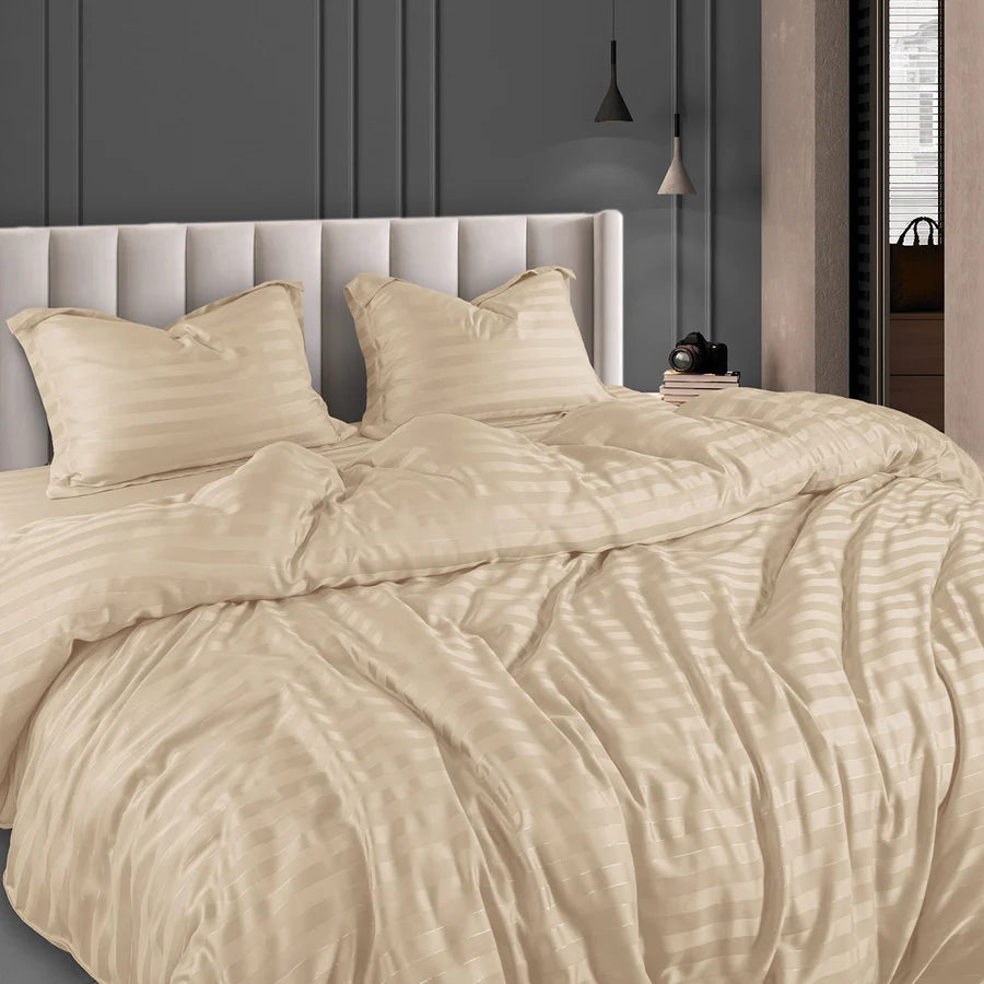 Spread Home TWILIGHT OYESTER GREY "MADE FROM BAMBOO" BEDSHEET - grahsajja