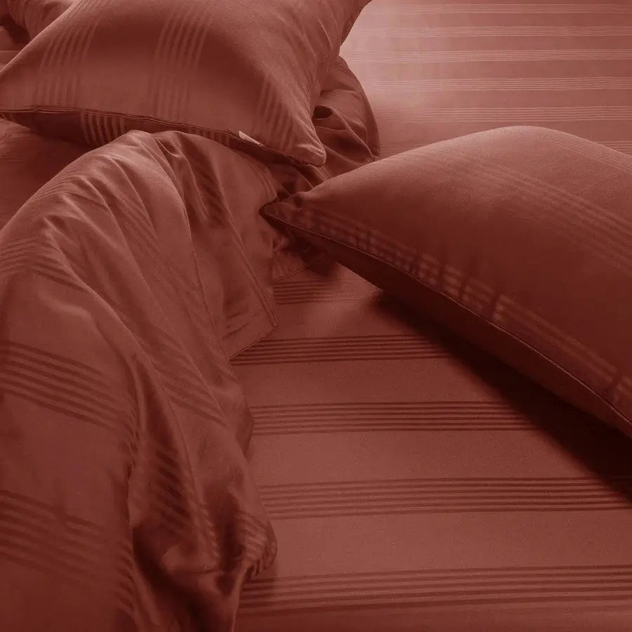 Spread Spain 450 TC Premium Cotton Barcode Bedding Brick - grahsajja