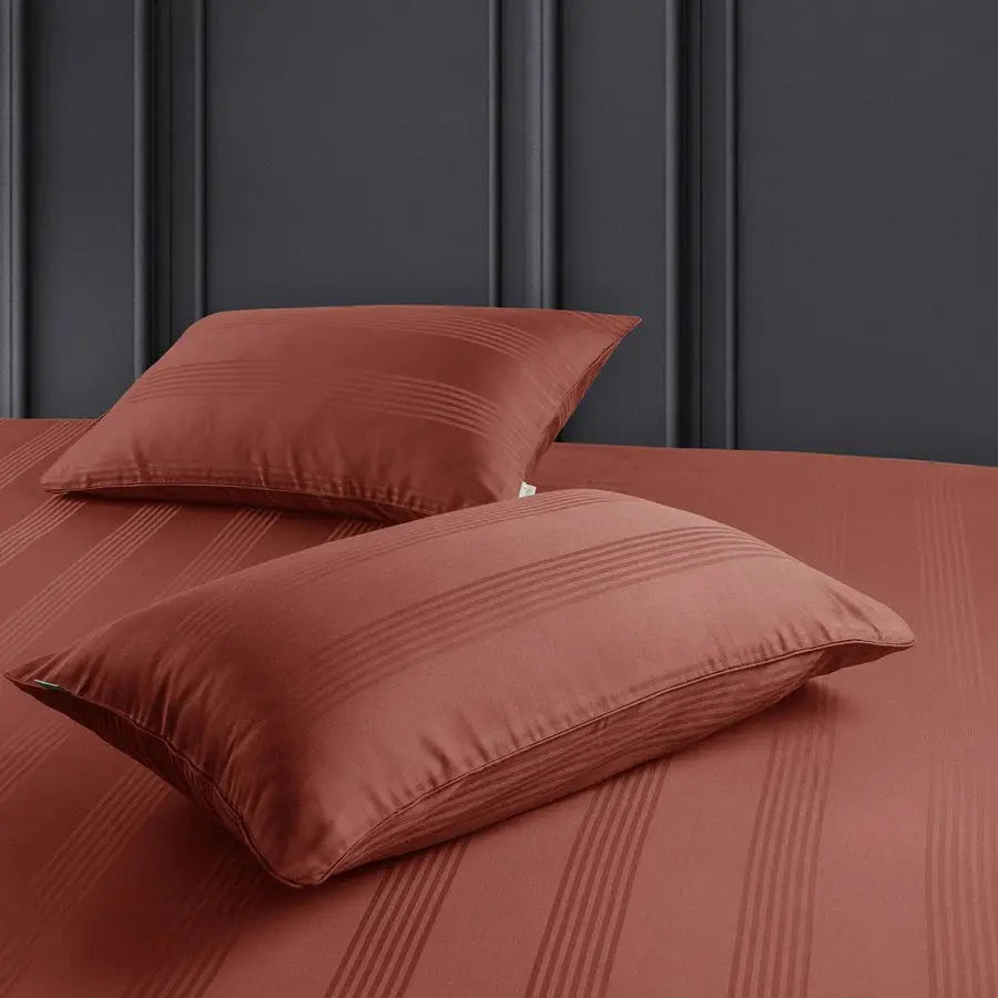 Spread Spain 450 TC Premium Cotton Barcode Bedding Brick - grahsajja