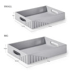 Elegant Fluted Tray Regular - grahsajja