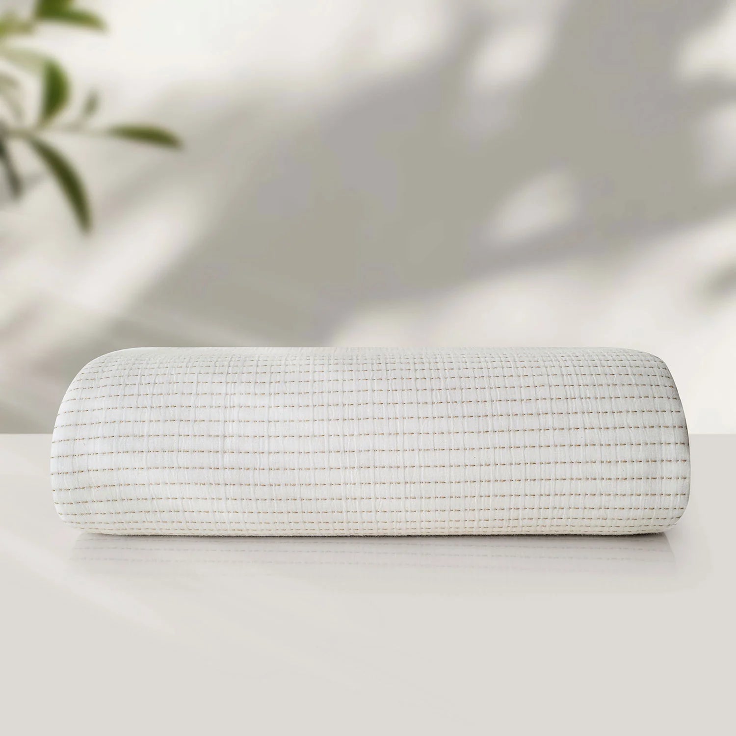 Linen Cotton Quilted Bed Spread Set – Lightweight All-Season Comfort - 3pcs Set | Color : off white