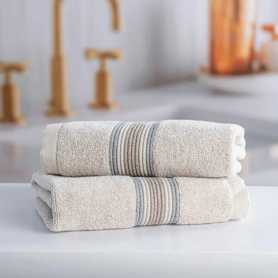 Spread Spain Bamboo-Cotton Towel 2pc Hand Towel 40×60CM - grahsajja