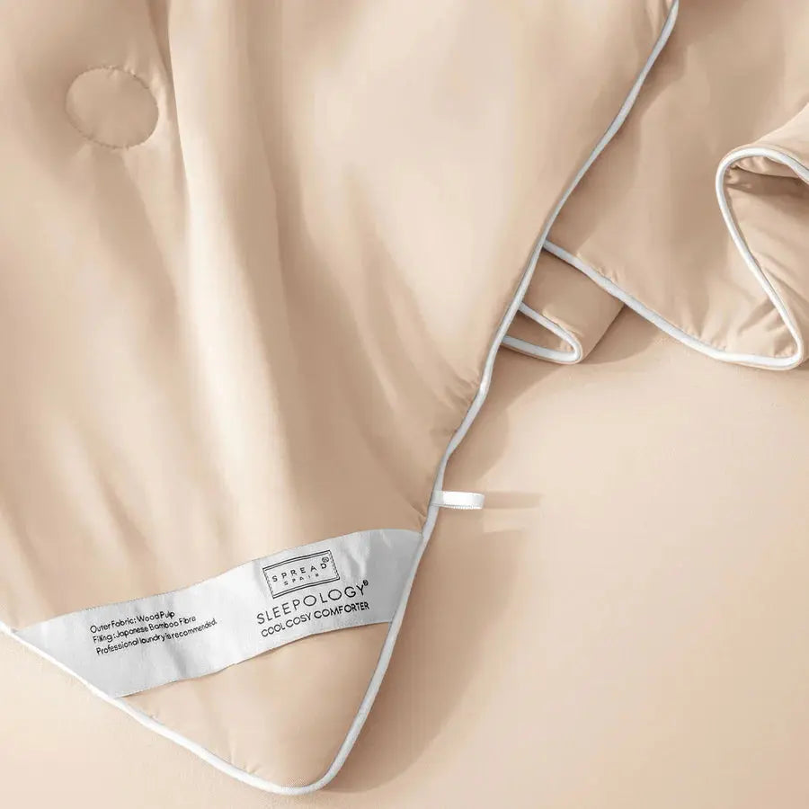 Sleepology Temprature control Quilt | Gold SPREAD HOME PROD PVT LTD.