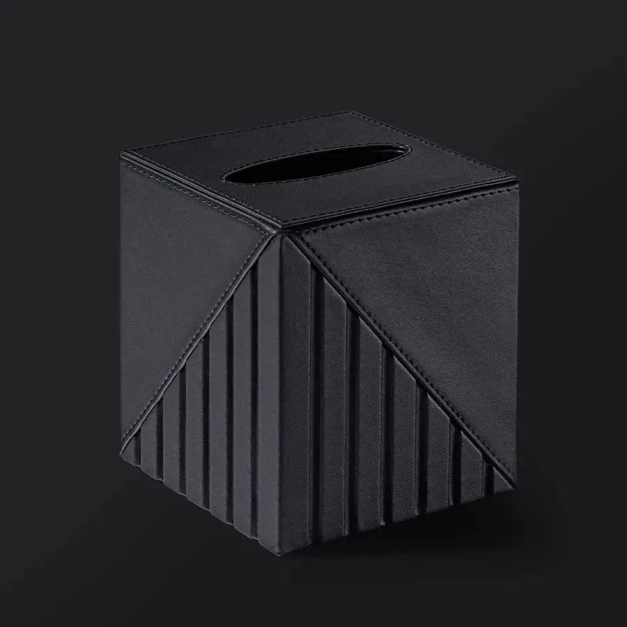 Fluted Tissue Box Square - grahsajja