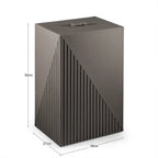 Elegant Fluted Laundry Hamper - grahsajja